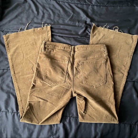 Free People Corduroy Brown Flares Size 27 - Picture 4 of 5